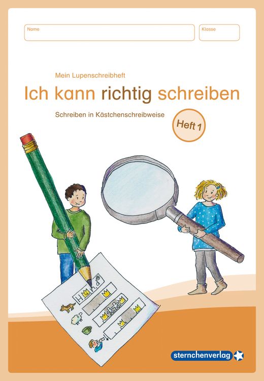 Produktbild: Mein Lupenschreibheft 1 - Ich kann richtig schreiben -