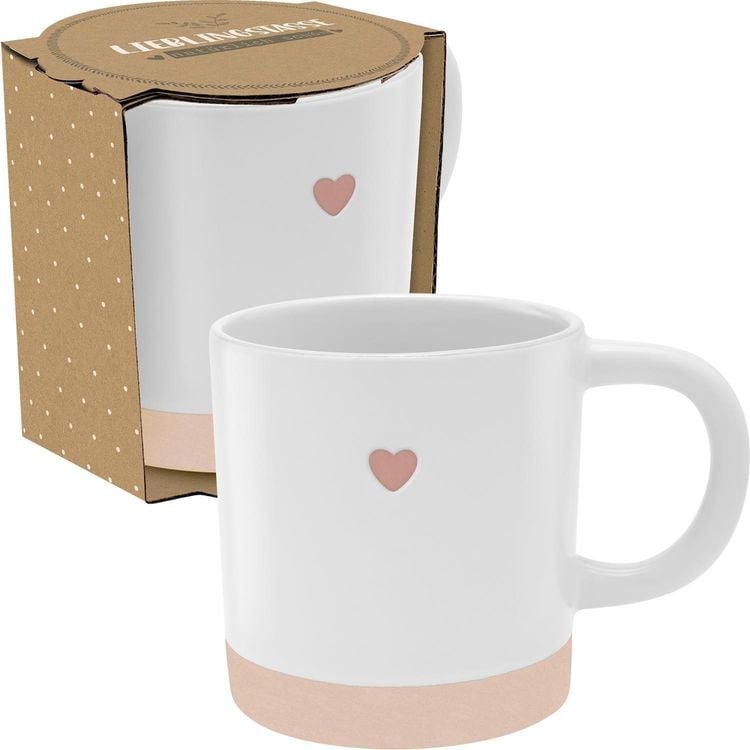 Produktbild: GRUSS & CO Tasse mit graviertem Herz