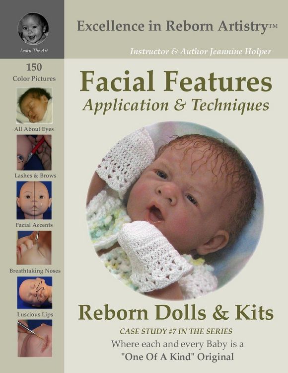 Produktbild: Facial Features for Reborning Dolls & Reborn Doll Kits CS#7 - Excellence in Reborn Artistry(TM) Series