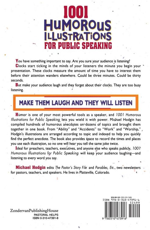 Produktbild: The 1001 Humorous Illustrations for Public Speaking