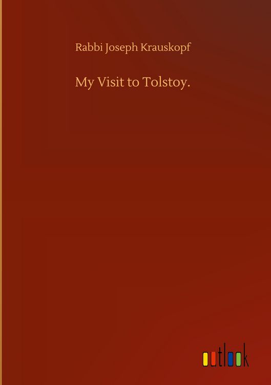 Produktbild: My Visit to Tolstoy.