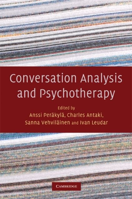 Produktbild: Conversation Analysis and Psychotherapy