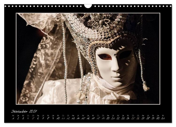 Produktbild: Venezianische Masken in Ludwigsburg (Wandkalender 2027 DIN A3 quer), CALVENDO Monatskalender