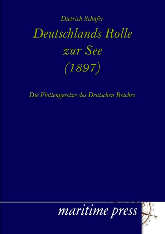 Produktbild: Deutschlands Rolle zur See (1897)