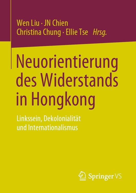 Produktbild: Neuorientierung des Widerstands in Hongkong