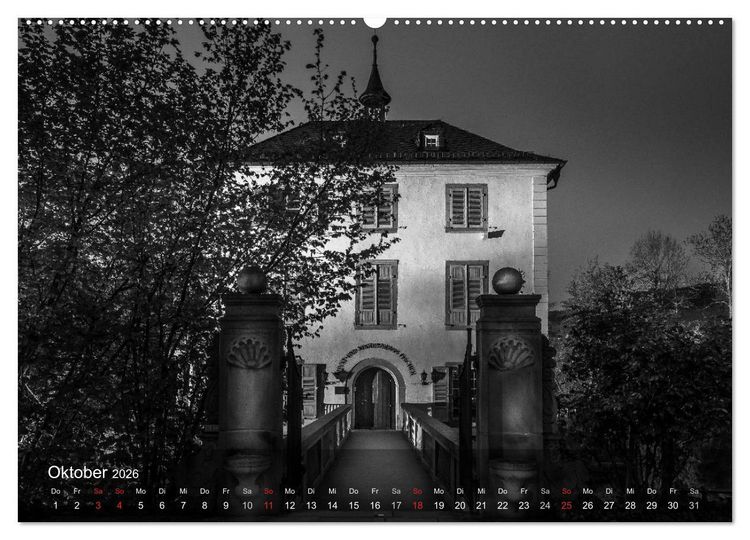Produktbild: Heilbronn bei Nacht (hochwertiger Premium Wandkalender 2026 DIN A2 quer), Kunstdruck in Hochglanz