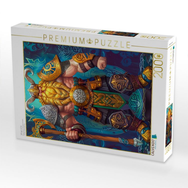 Produktbild: CALVENDO Puzzle Wikinger mit Axt | 2000 Teile Lege-Gr&ouml;&szlig;e 90x67cm Foto-Puzzle f&uuml;r gl&uuml;ckliche Stunden