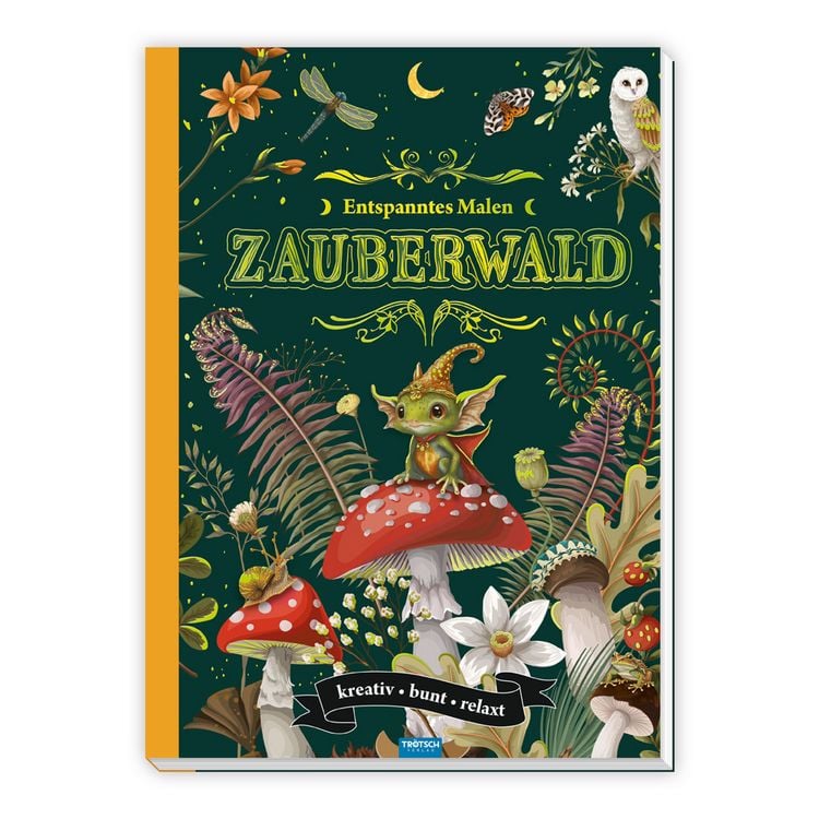 Produktbild: TR&Ouml;TSCH - Malbuch Entspanntes Malen Zauberwald