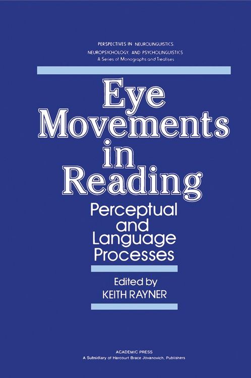 Produktbild: Eye Movements in Reading