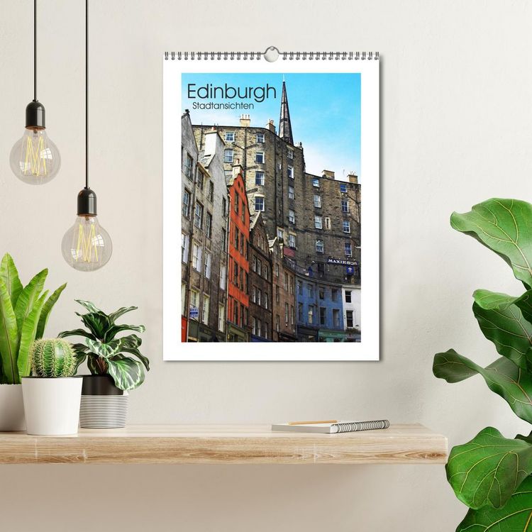 Produktbild: Edinburgh - Stadtansichten (Wandkalender 2026 DIN A3 hoch), CALVENDO Monatskalender