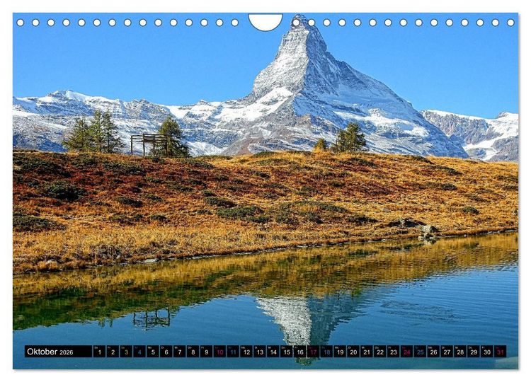 Produktbild: MATTERHORN. Faszination und Magie (Wandkalender 2026 DIN A4 quer), CALVENDO Monatskalender