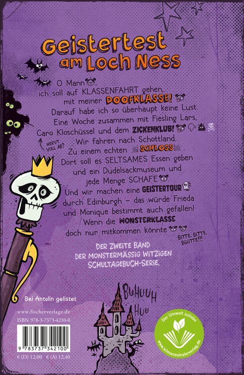 Produktbild: Meine krasse Monsterklasse - Gruselschock mit Schottenrock