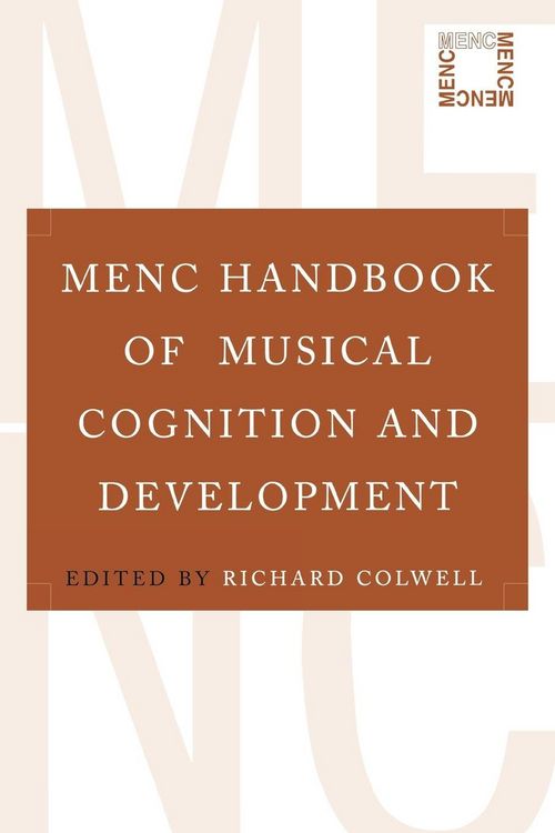 Produktbild: MENC Handbook of Musical Cognition and Development