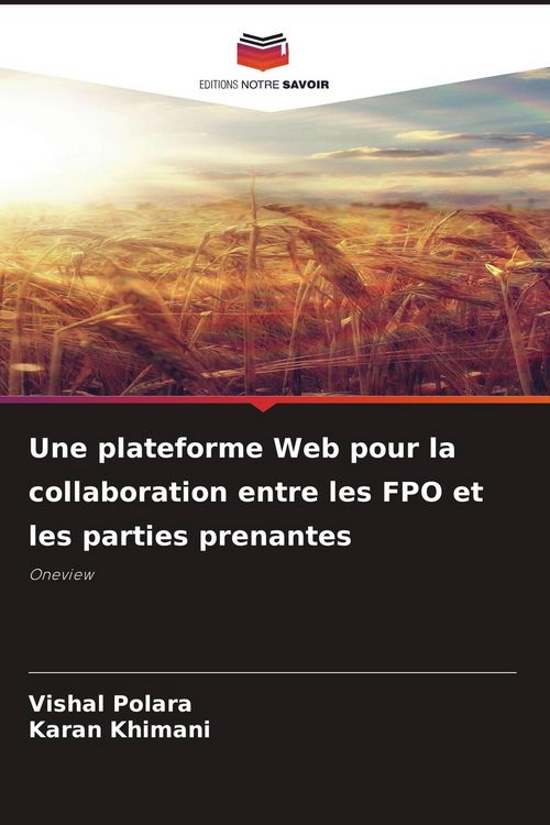 Produktbild: Une plateforme Web pour la collaboration entre les FPO et les parties prenantes
