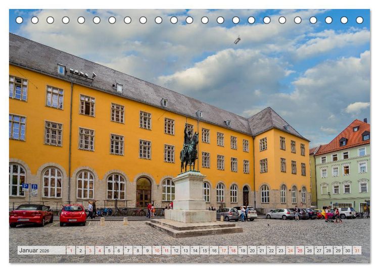 Produktbild: Regensburg Stadtansichten (Tischkalender 2026 DIN A5 quer), CALVENDO Monatskalender