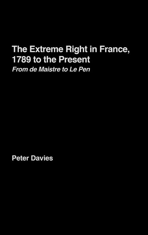 Produktbild: The Extreme Right in France, 1789 to the Present
