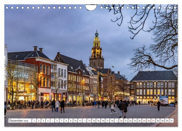 Produktbild: Die ganze Vielfalt der Niederlande (Wandkalender 2026 DIN A4 quer), CALVENDO Monatskalender