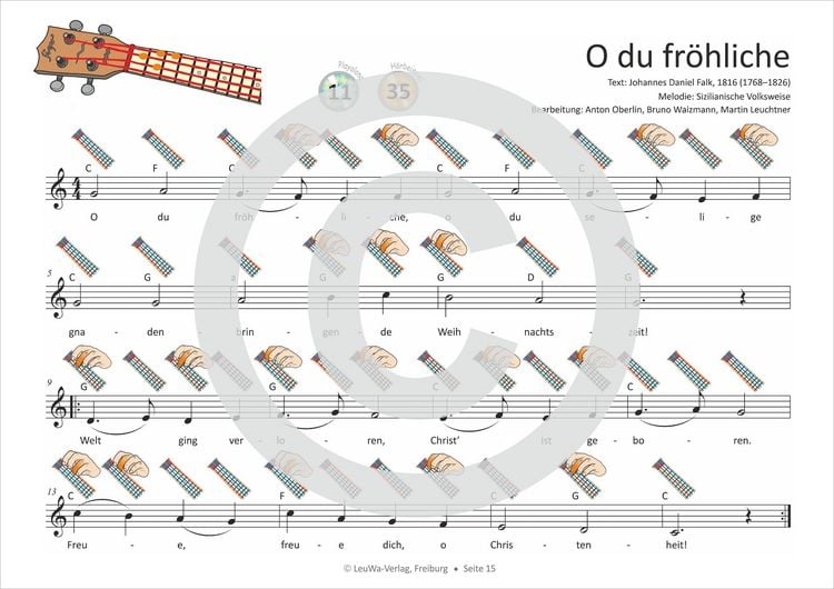 Produktbild: Einfacher!-Geht-Nicht: 24 Weihnachtslieder f&uuml;r die Ukulele mit CD