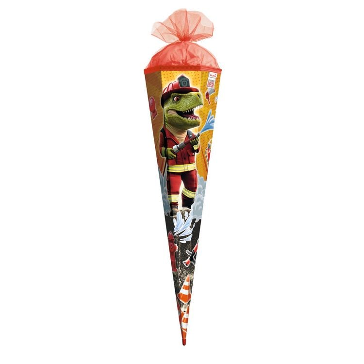 Produktbild: Motivschult&uuml;te 85 cm, Feuerwehr-Dino
