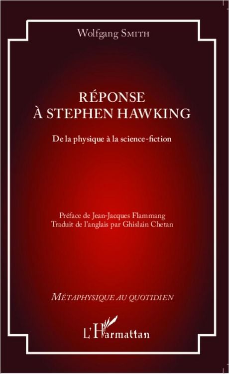 Produktbild: R&eacute;ponse &agrave; Stephen Hawking