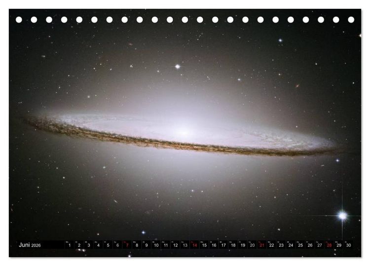Produktbild: Raumfahrt und Weltall (Tischkalender 2026 DIN A5 quer), CALVENDO Monatskalender