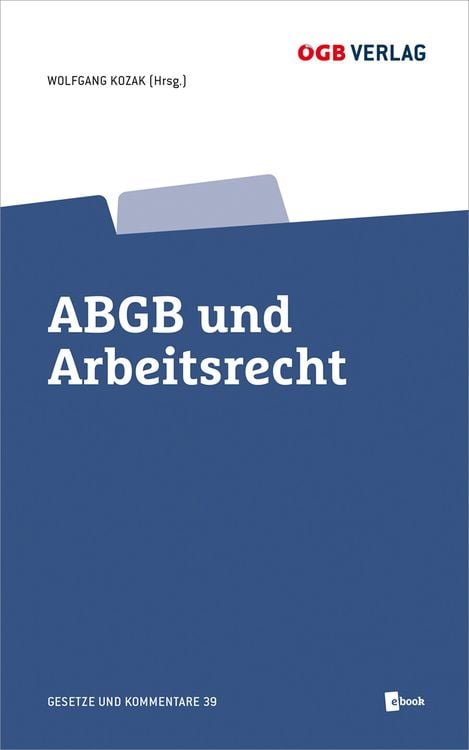 Produktbild: ABGB und Arbeitsrecht
