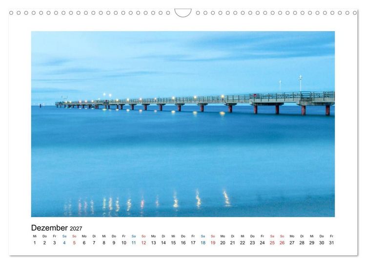Produktbild: Mehr vom Meer: Sehnsuchtskalender f&uuml;r Ostseeliebhaber (Wandkalender 2027 DIN A3 quer), CALVENDO Monatskalender
