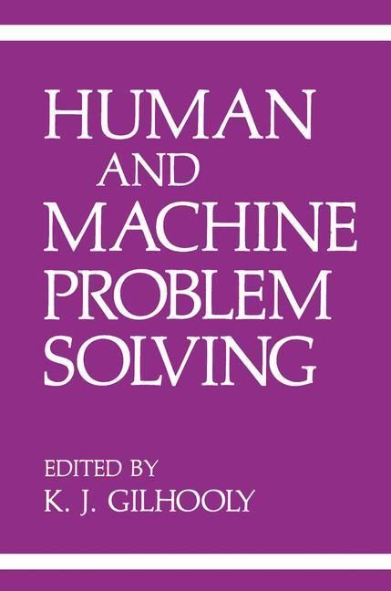 Produktbild: Human and Machine Problem Solving
