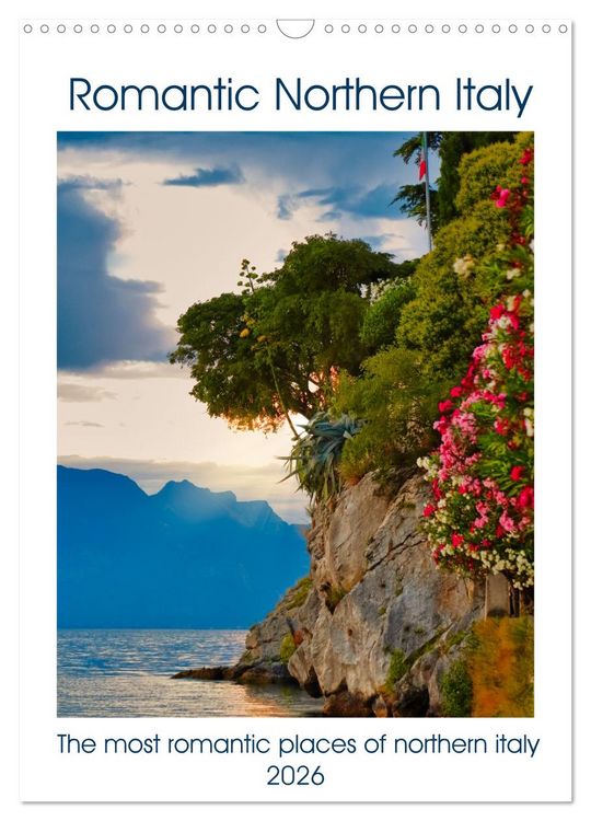 Produktbild: Romantic Northern Italy (Wall Calendar 2026 DIN A3 portrait), CALVENDO 12 Month Wall Calendar
