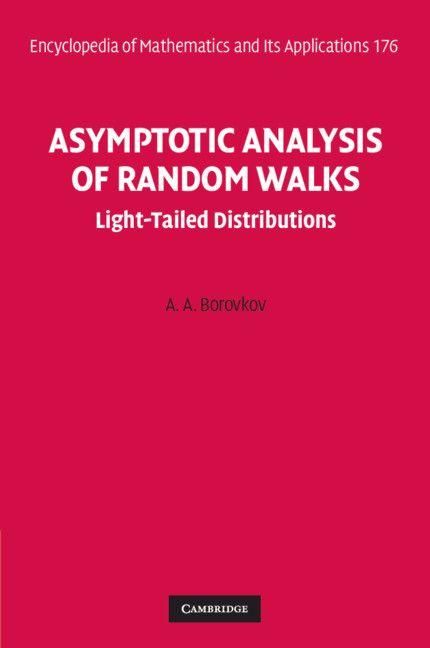 Produktbild: Asymptotic Analysis of Random Walks