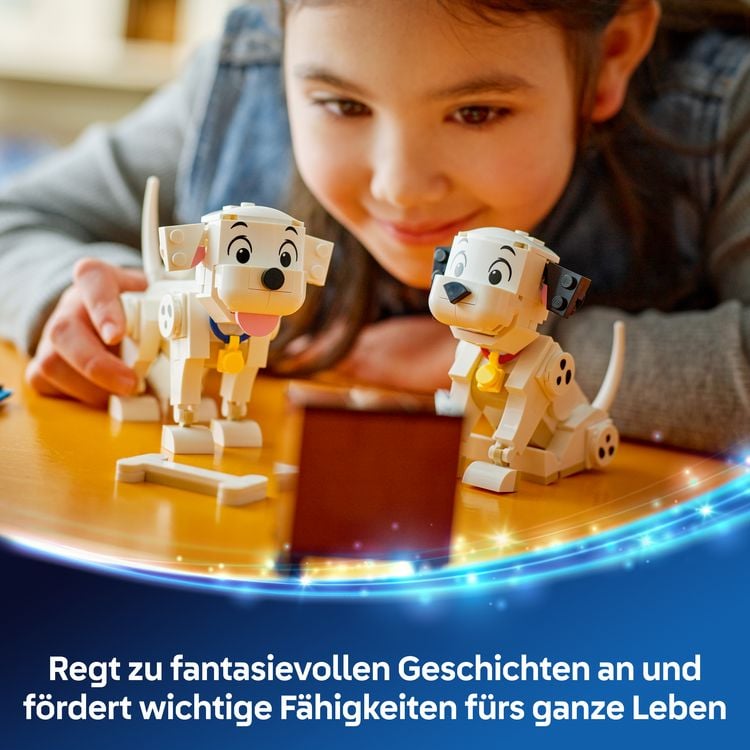 Produktbild: LEGO ǀ Disney 43271 Die Welpen Lucky und Penny aus 101 Dalmatiner Spiel