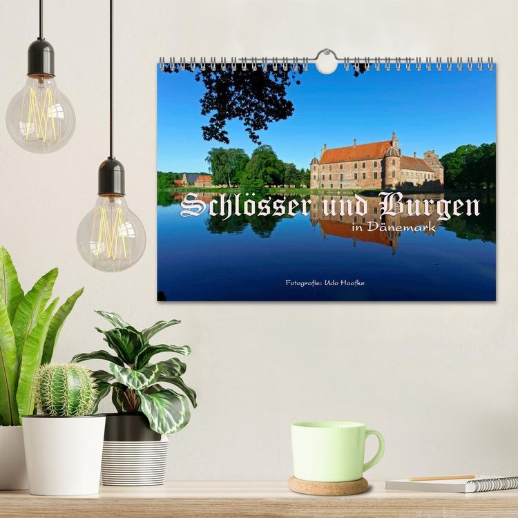 Produktbild: Schl&ouml;sser und Burgen in D&auml;nemark 2026 (Wandkalender 2026 DIN A4 quer), CALVENDO Monatskalender