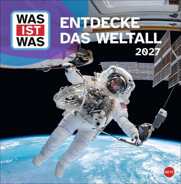 Produktbild: WAS IST WAS Entdecke das Weltall Broschurkalender 2027