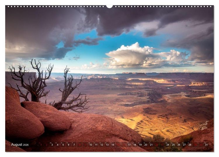 Produktbild: Wild, Wide, West (Wandkalender 2026 DIN A2 quer), CALVENDO Monatskalender