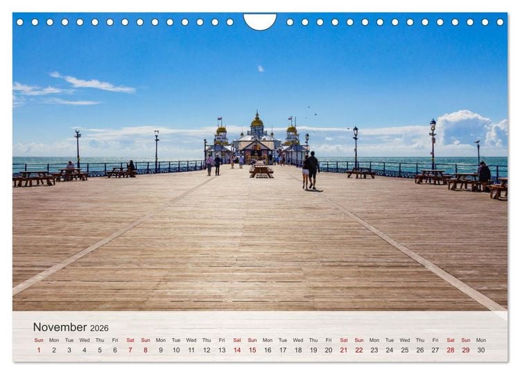 Produktbild: Eastbourne 2026 (Wall Calendar 2026 DIN A4 landscape), CALVENDO 12 Month Wall Calendar
