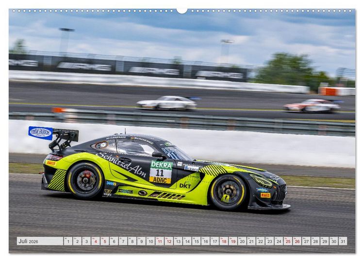 Produktbild: Schwaben Pfeile - STARS beim GT MASTERS (Wandkalender 2026 DIN A2 quer), CALVENDO Monatskalender