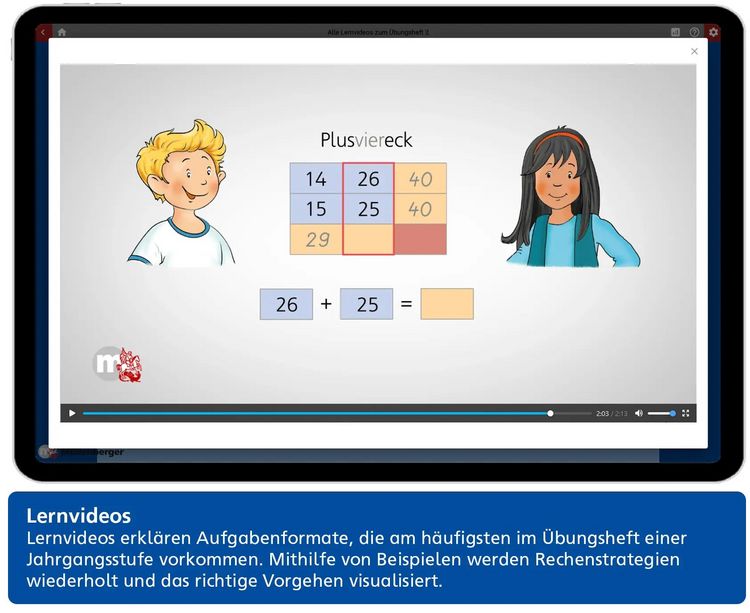 Produktbild: Das &Uuml;bungsheft Mathematik 2