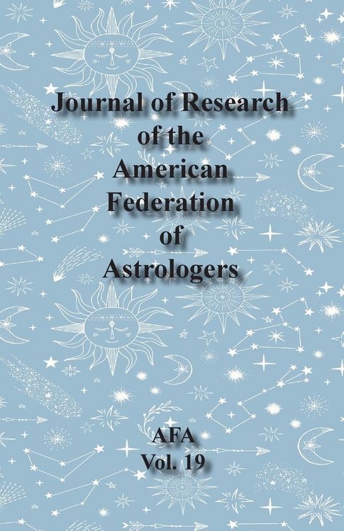 Produktbild: Journal of Research of the American Federation of Astrologers Vol. 19