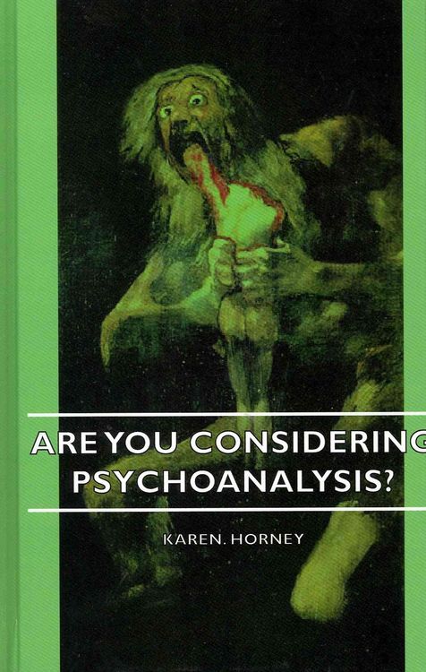 Produktbild: Are You Considering Psychoanalysis?