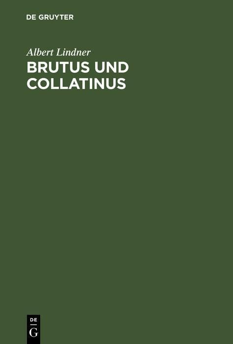 Produktbild: Brutus und Collatinus