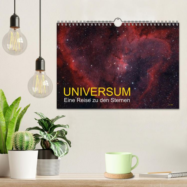 Produktbild: Universum - Eine Reise zu den Sternen (Wandkalender 2026 DIN A4 quer), CALVENDO Monatskalender