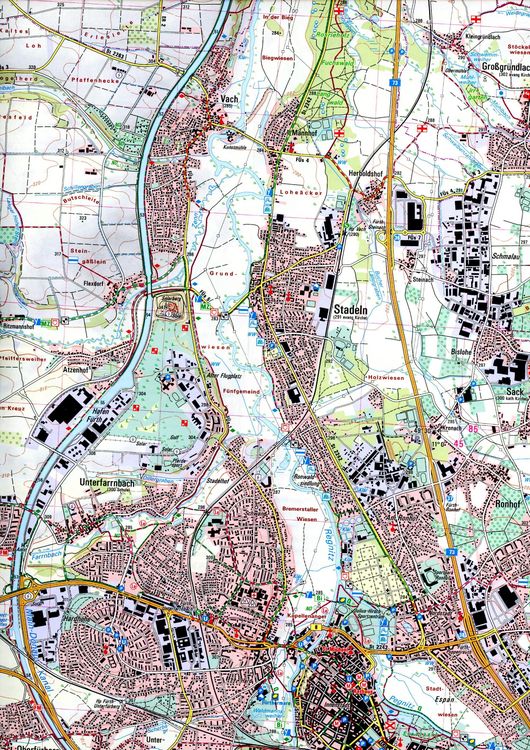 Produktbild: ATK25-G09 N&uuml;rnberg (Amtliche Topographische Karte 1:25000)