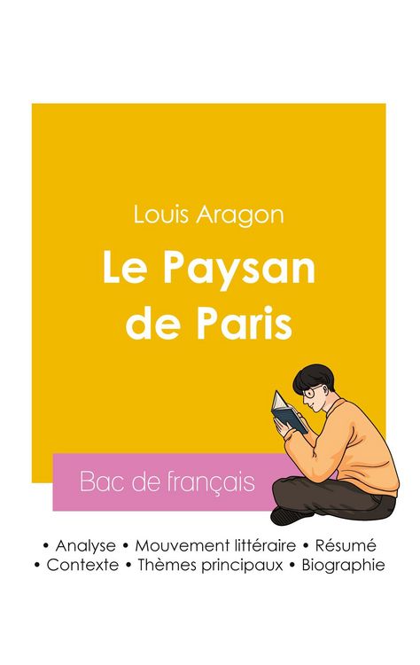 Produktbild: R&eacute;ussir son Bac de fran&ccedil;ais 2026 : Analyse du roman Le Paysan de Paris de Louis Aragon