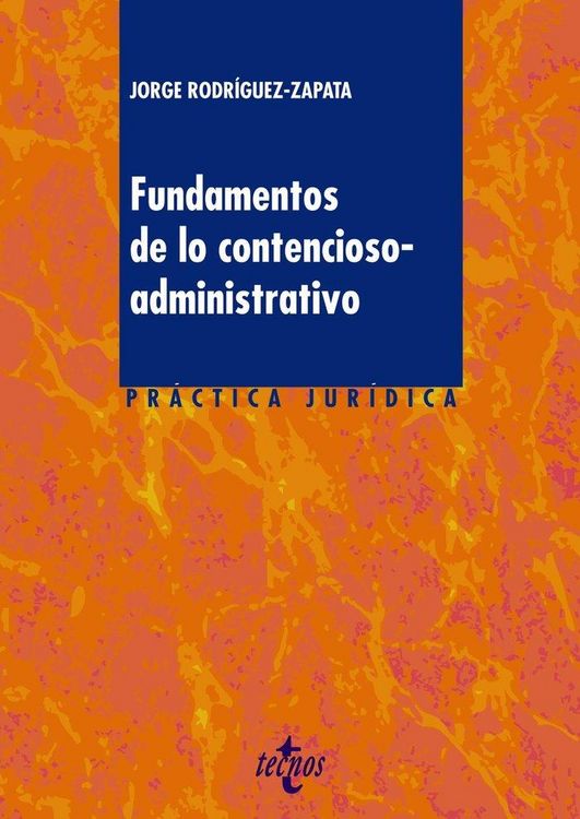 Produktbild: Fundamentos de lo contencioso-administrativo