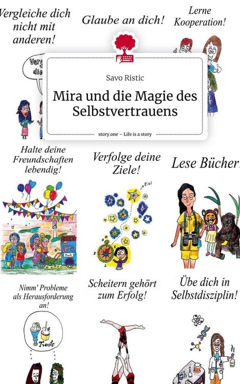 Produktbild: Mira und die Magie des Selbstvertrauens. Life is a Story - story.one