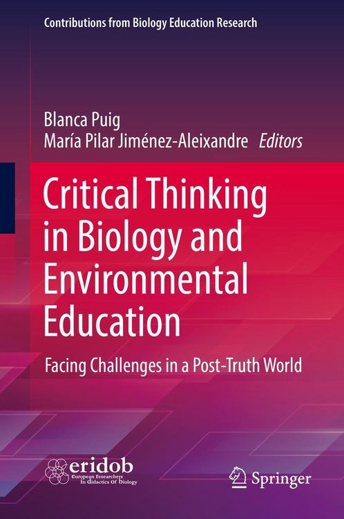 Produktbild: Critical Thinking in Biology and Environmental Education