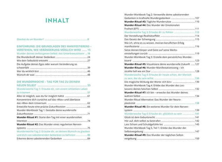 Produktbild: Die Wunderwoche: Manifestieren statt verzichten