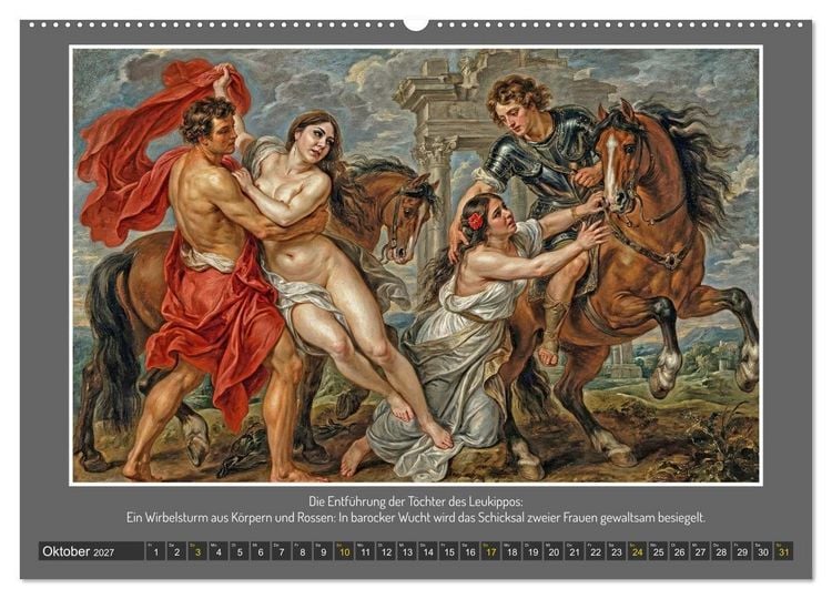 Produktbild: G&ouml;tterfunken und Leidenschaft (Wandkalender 2027 DIN A2 quer), CALVENDO Monatskalender