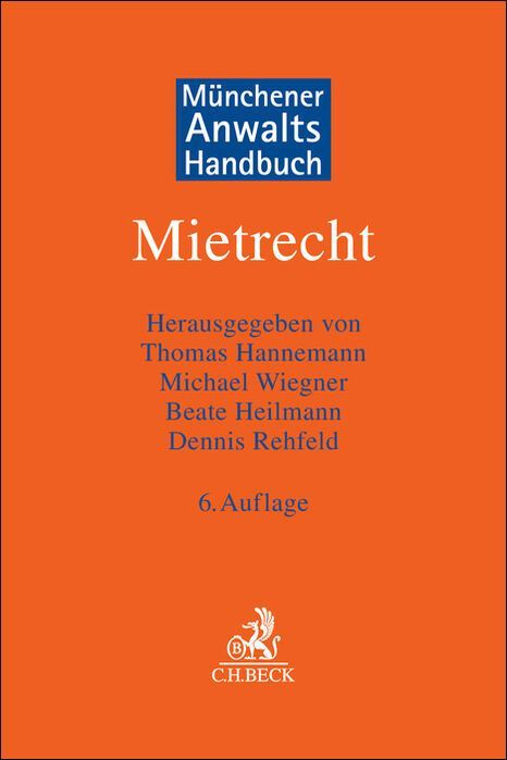Produktbild: M&uuml;nchener Anwaltshandbuch Mietrecht
