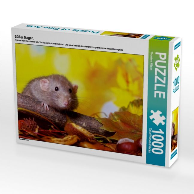 Produktbild: CALVENDO Puzzle S&uuml;&szlig;er Nager. | 1000 Teile Lege-Gr&ouml;&szlig;e 64x48cm Foto-Puzzle f&uuml;r gl&uuml;ckliche Stunden